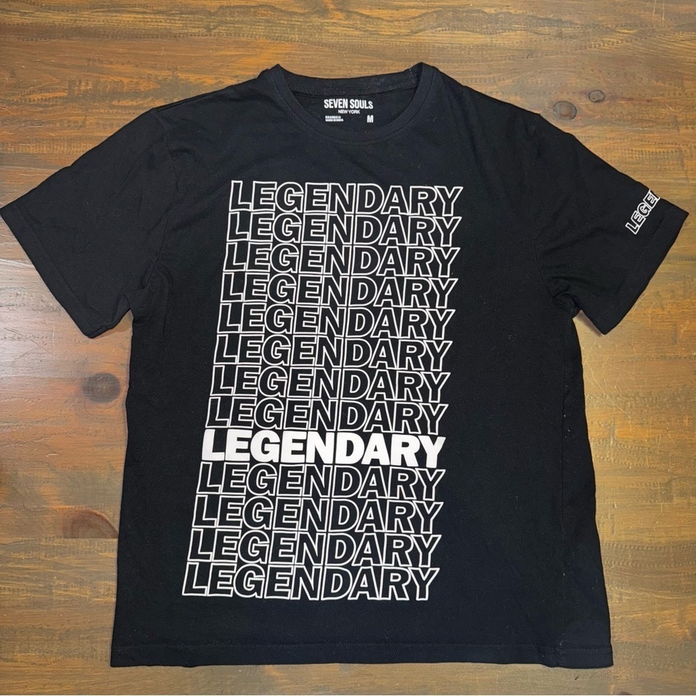 Seven Souls Legendary T Shirt Men’s Size Medium Valuable Brand Rare Shirt